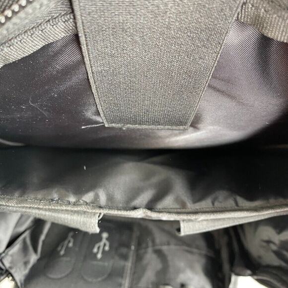 Mobile Edge Backpack Black Padded Bring It On Laptop Book Bag Computer Pockets - Picture 13 of 16